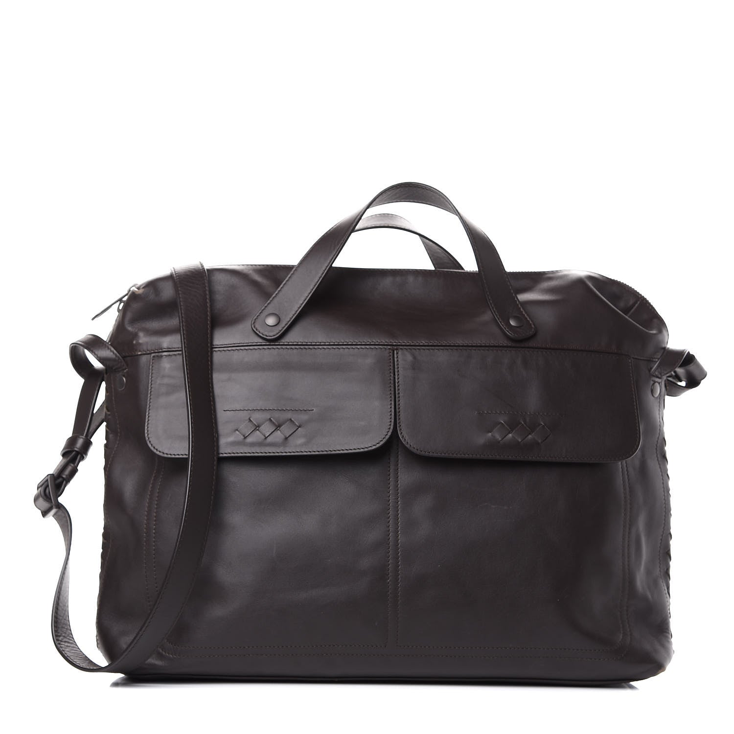 Bottega Veneta Calfskin Briefcase Ebano 1 of 10