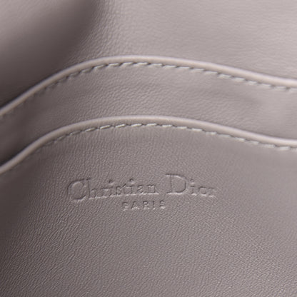 Christian Dior Lambskin Cannage Lady Dior Pochette Grey 6 of 9