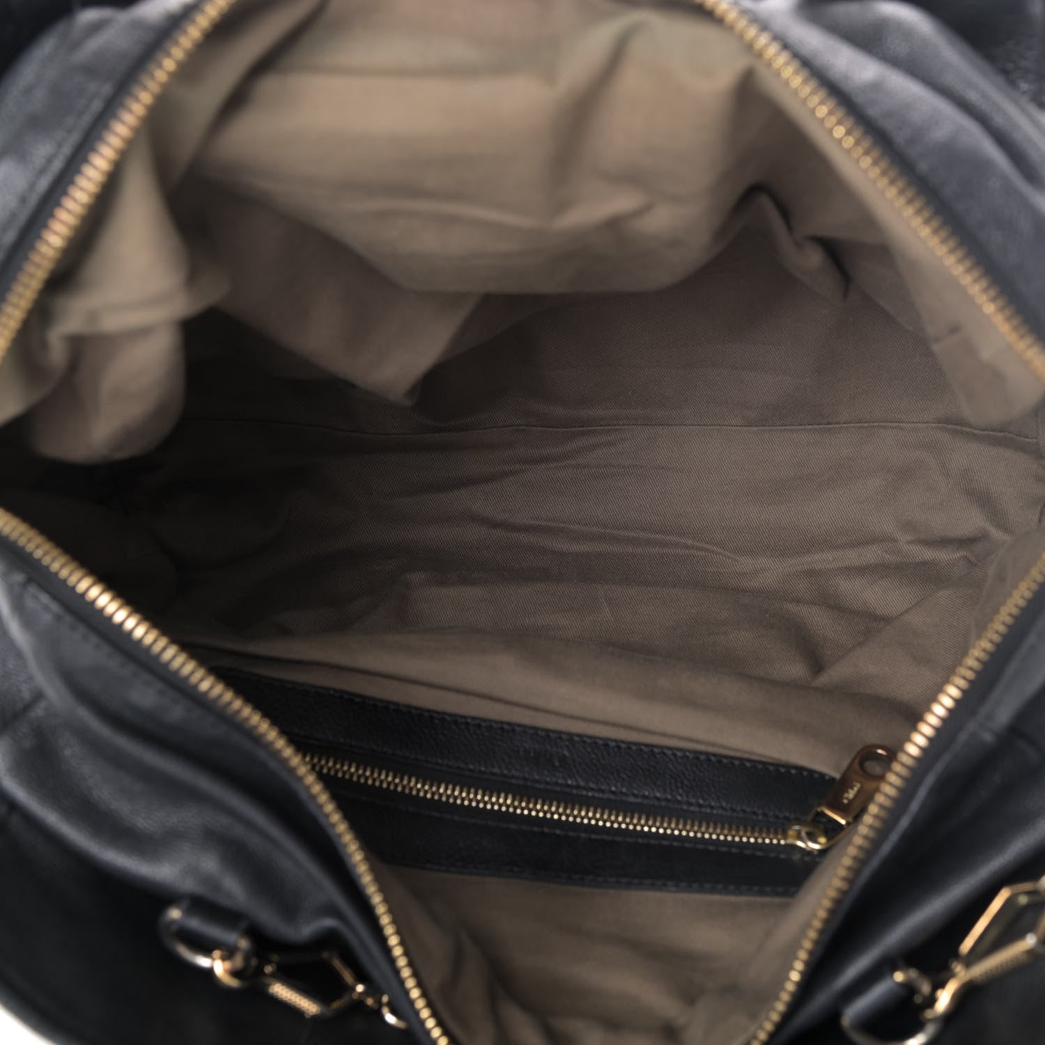 Chloe Calfskin Elsie Large Shoulder Bag Black 4 of 4