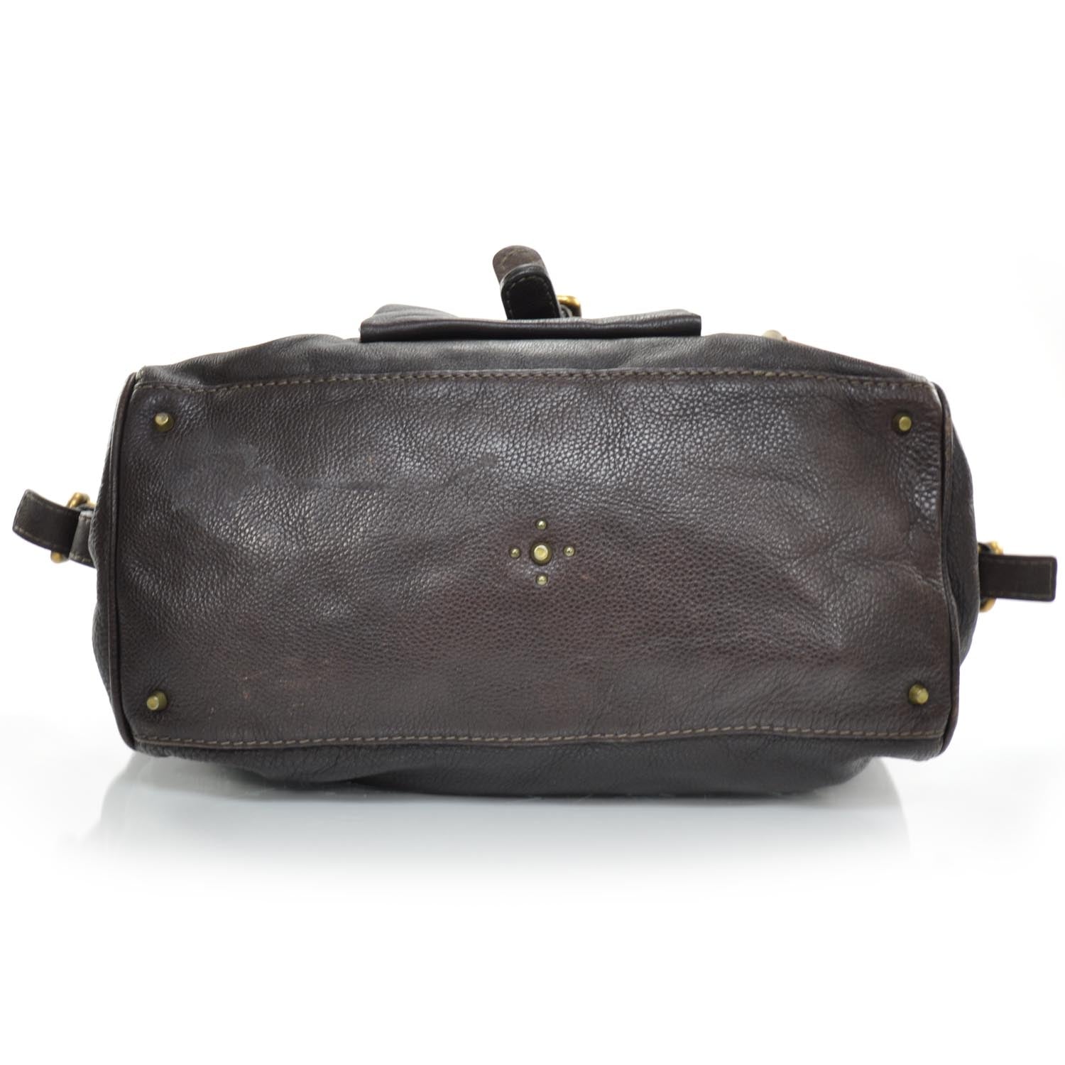Chloe Leather Paddington Front Pocket Tote 5 of 8