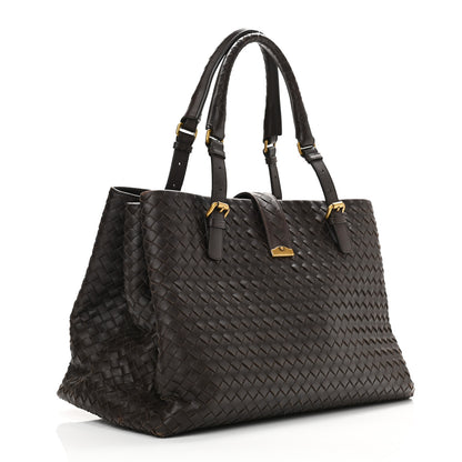 Bottega Veneta Nappa Intrecciato Medium Roma Tote Moro 3 of 14
