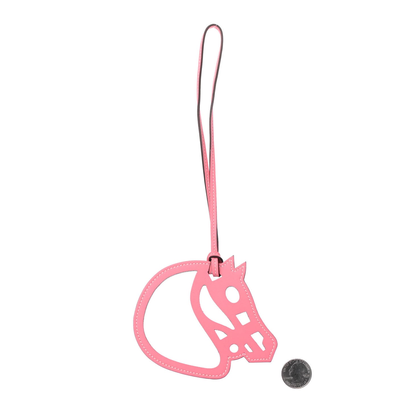 Swift Paddock Cheval Horse Bag Charm Rose Confetti