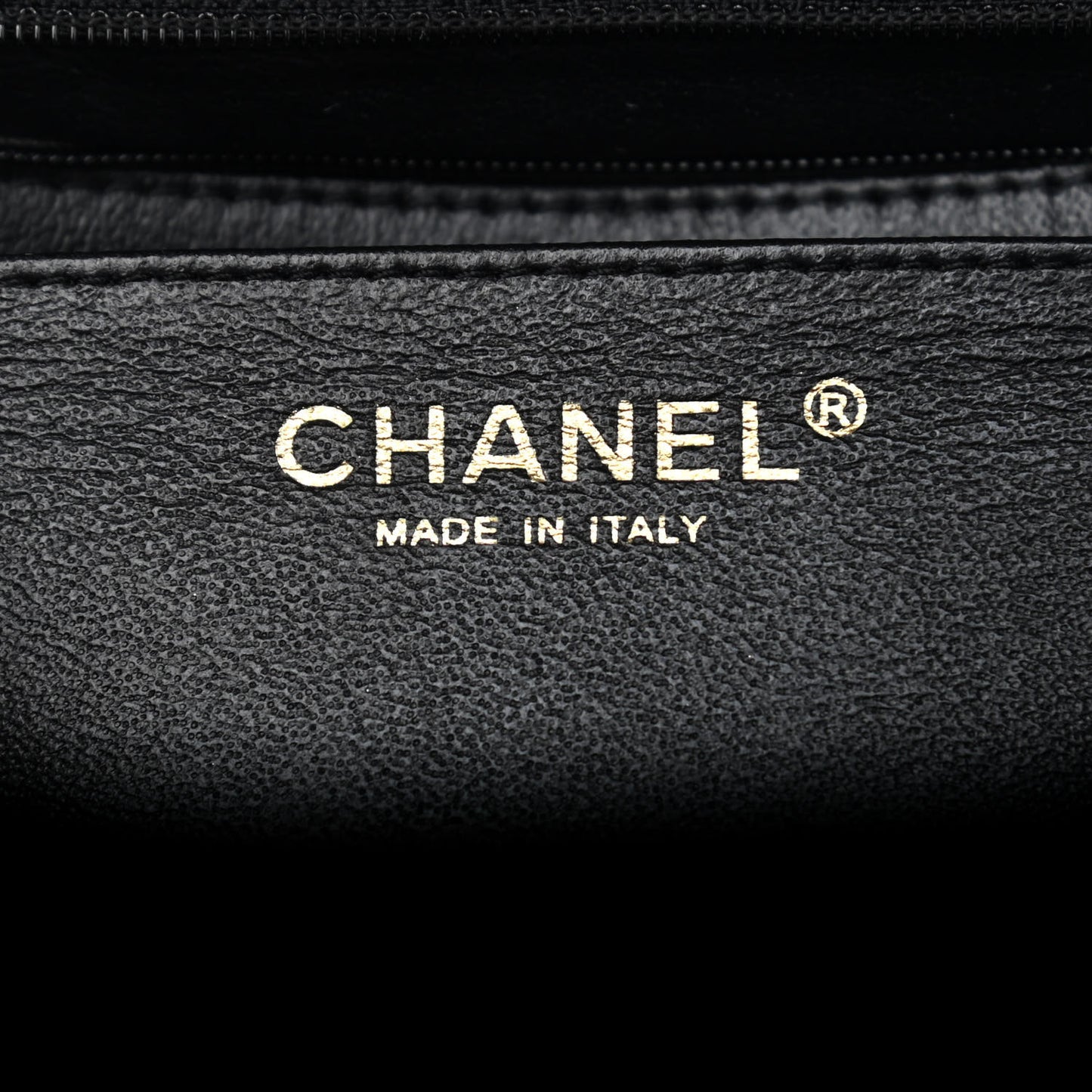 Lambskin Quilted Mini Rectangular Flap Black