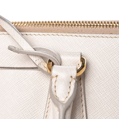 Prada Saffiano Lux Large Promenade Tote Talco 13 of 15