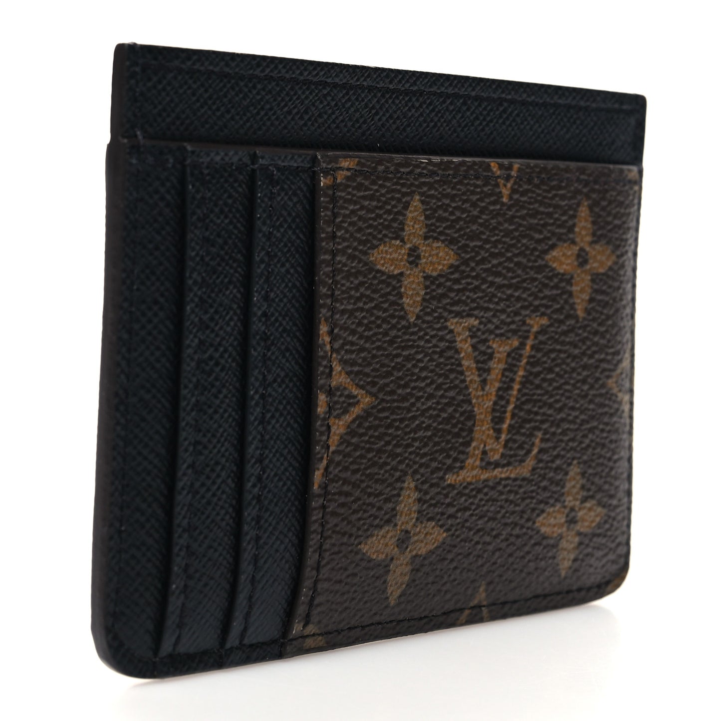 Reverse Monogram Side Up Card Holder