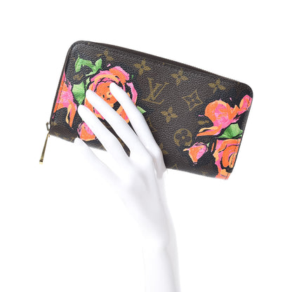 Louis Vuitton Monogram Roses Zippy Wallet 2 of 11