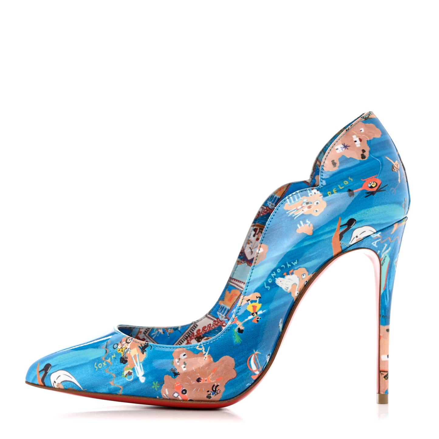Patent Odissey Hot Chick 100 Pumps 36.5 Multicolor