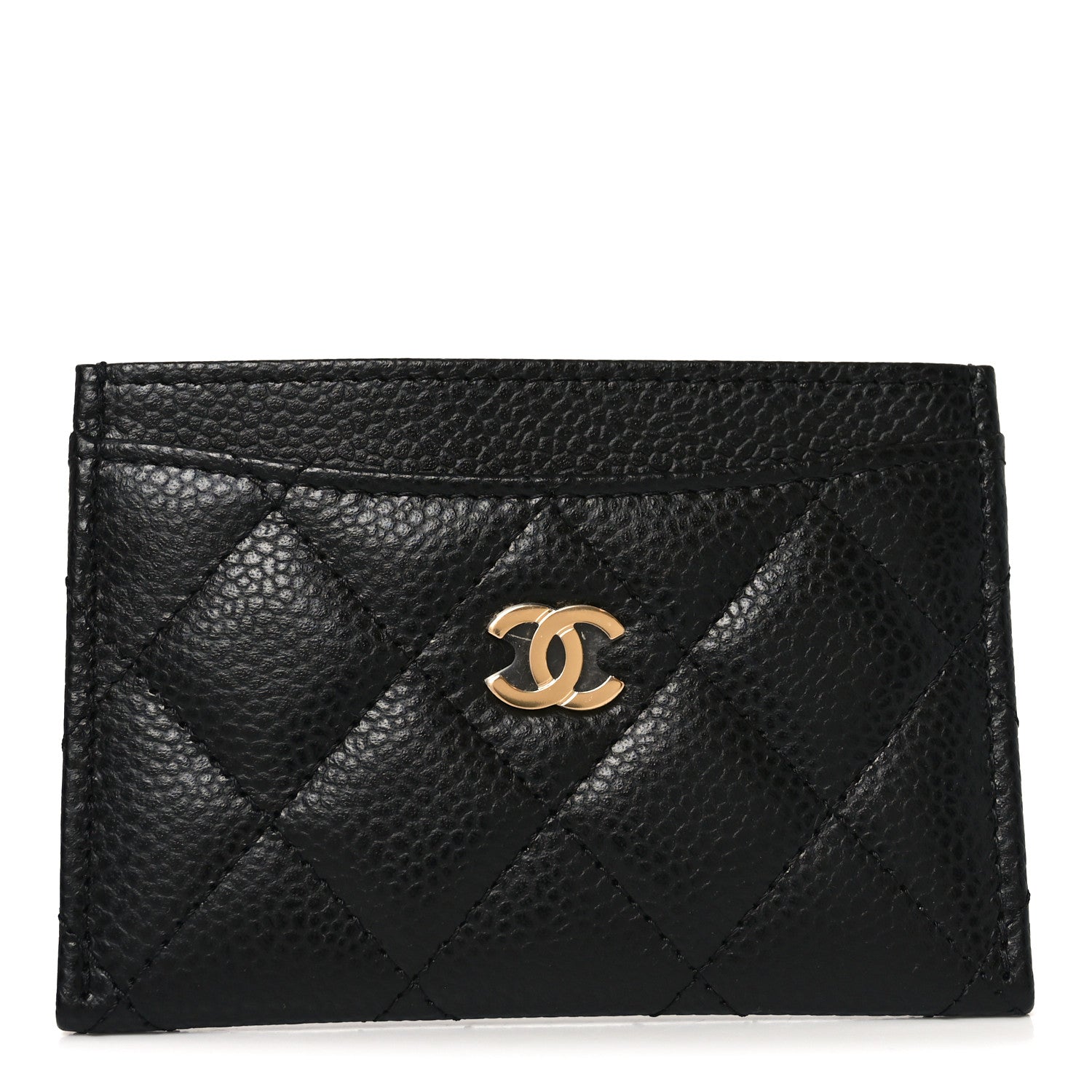 Chanel Caviar Quilted Card Holder Black 1 of 9