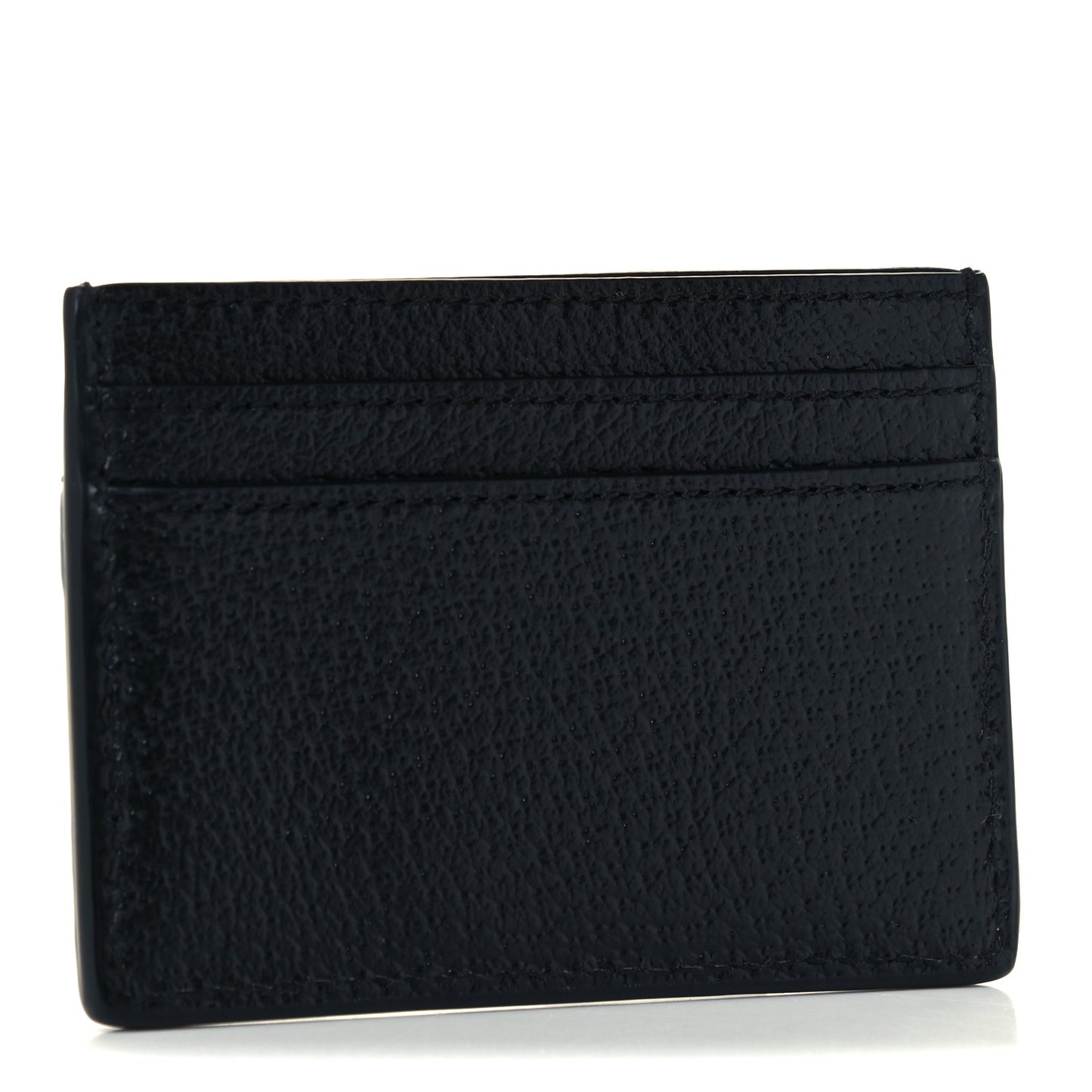 X BALENCIAGA BB Monogram Web Ophidia Card Holder Black