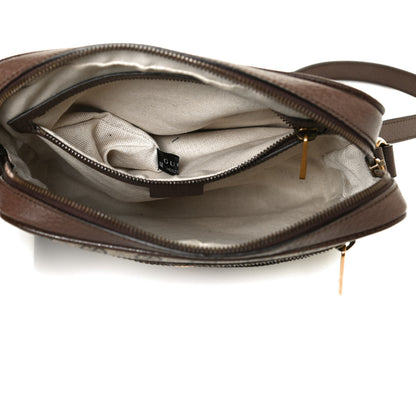 Gucci GG Supreme Monogram Web Small Ophidia Messenger Bag Brown 5 of 11