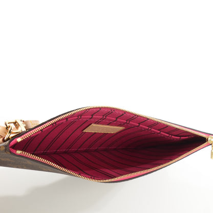 Louis Vuitton Monogram Neverfull MM GM Pochette Pivoine 5 of 8