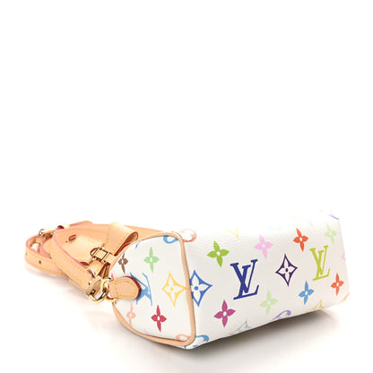 Louis Vuitton LV X TM Monogram Multicolor Nano Speedy White 4 of 10