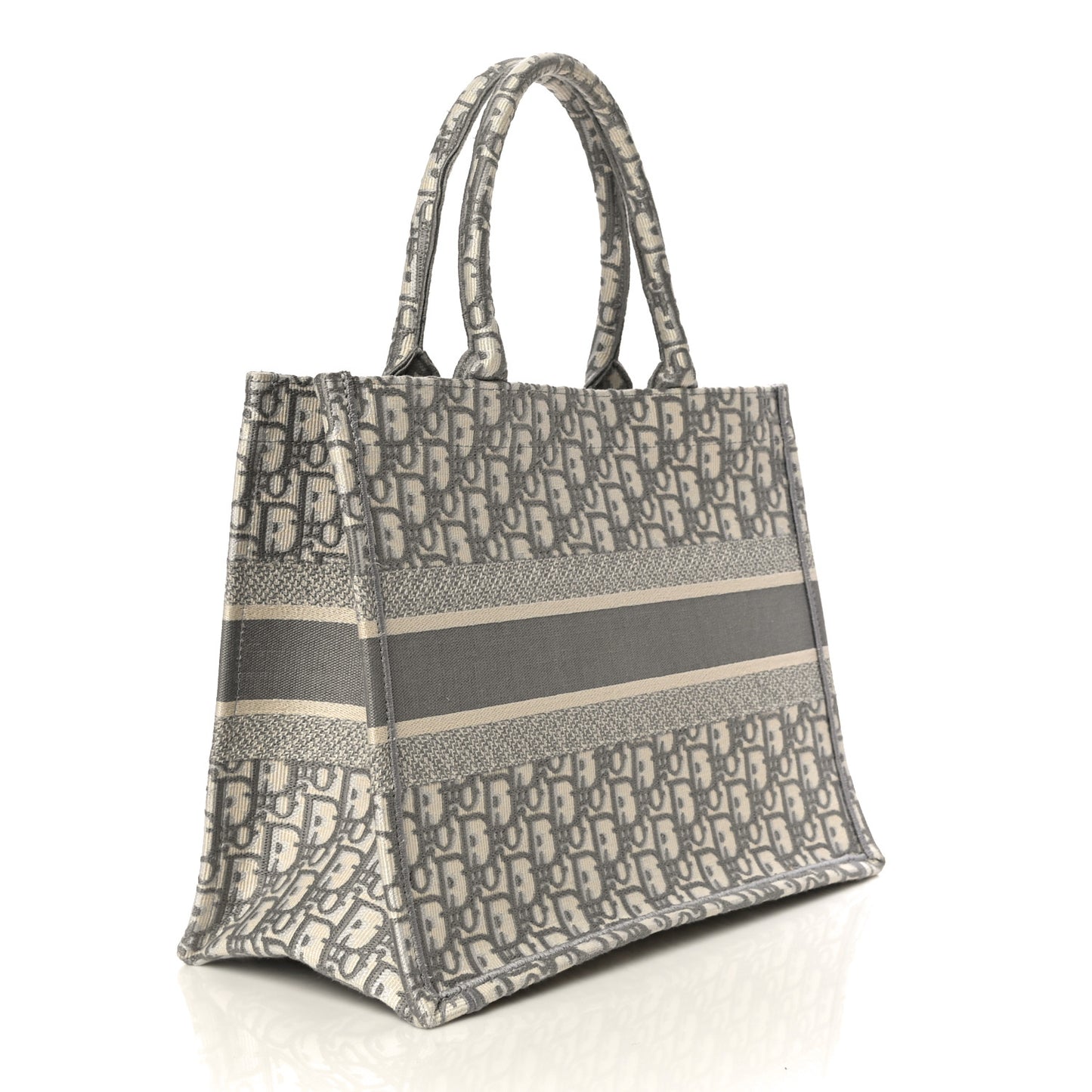 Oblique Medium Book Tote Grey