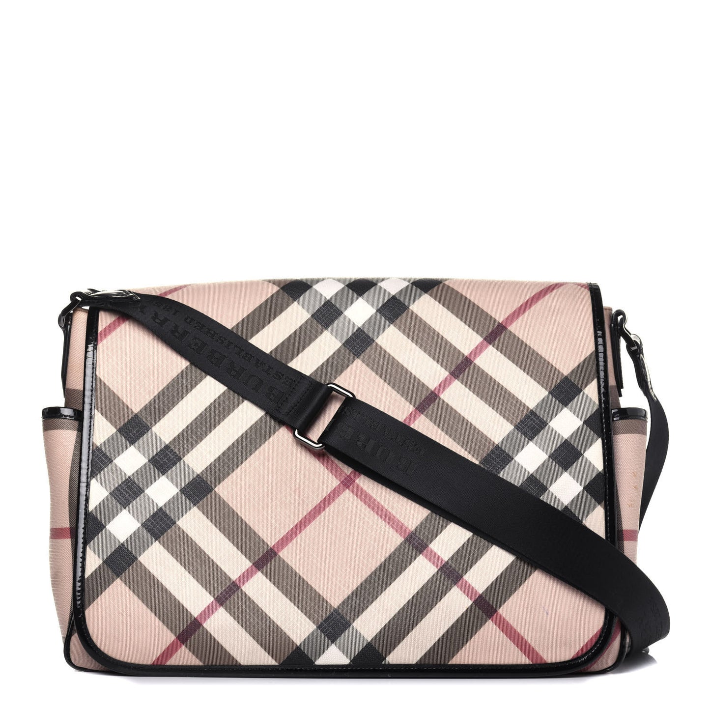 Nova Check Diaper Messenger Bag