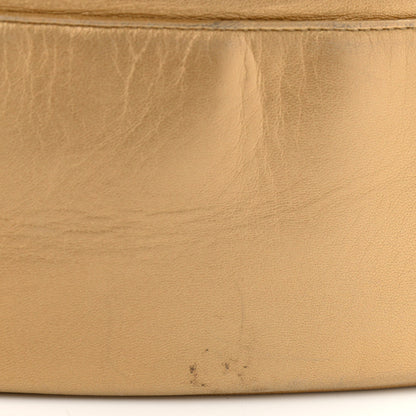 Chanel Metallic Lambskin CC Drawstring Shoulder Bag Gold 19 of 21