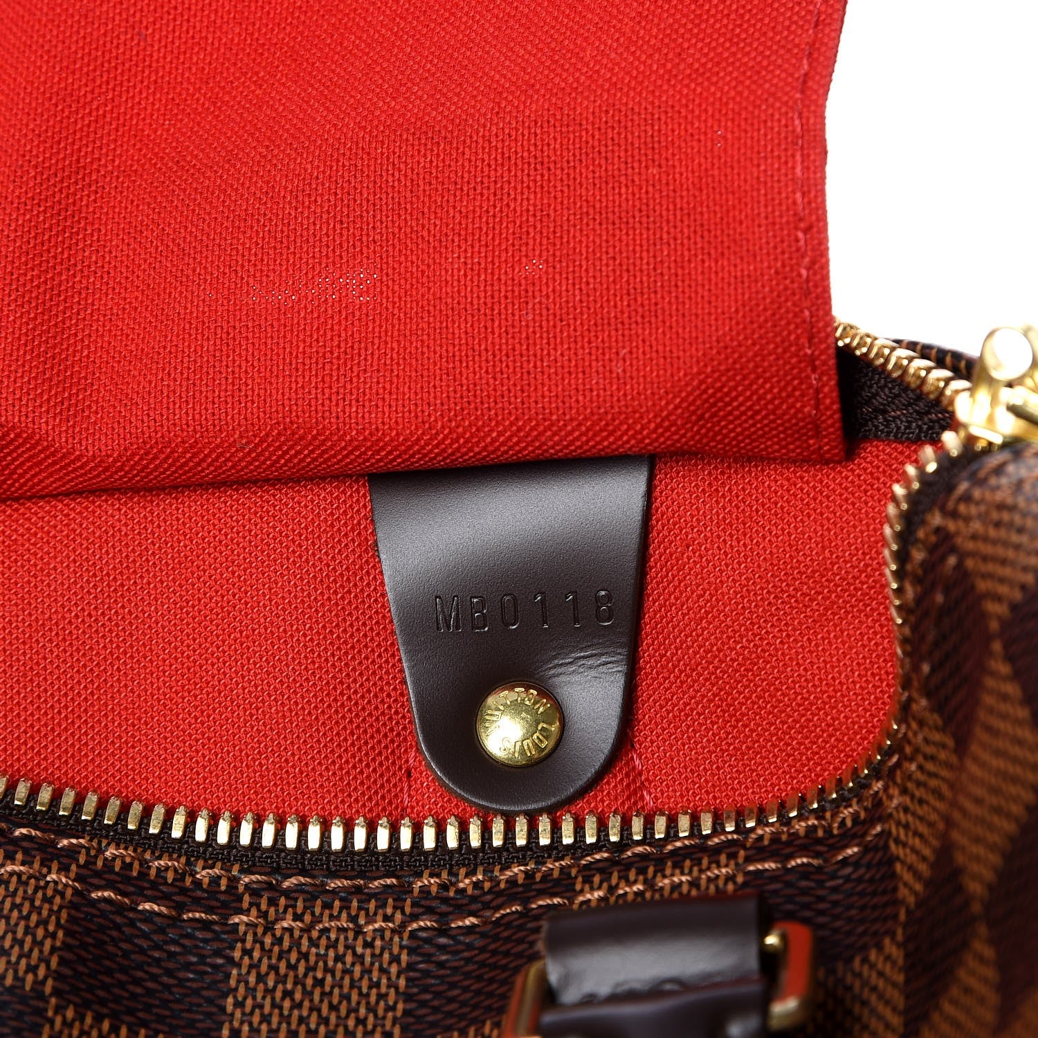 Louis Vuitton Damier Ebene Speedy Bandouliere 25 7 of 9