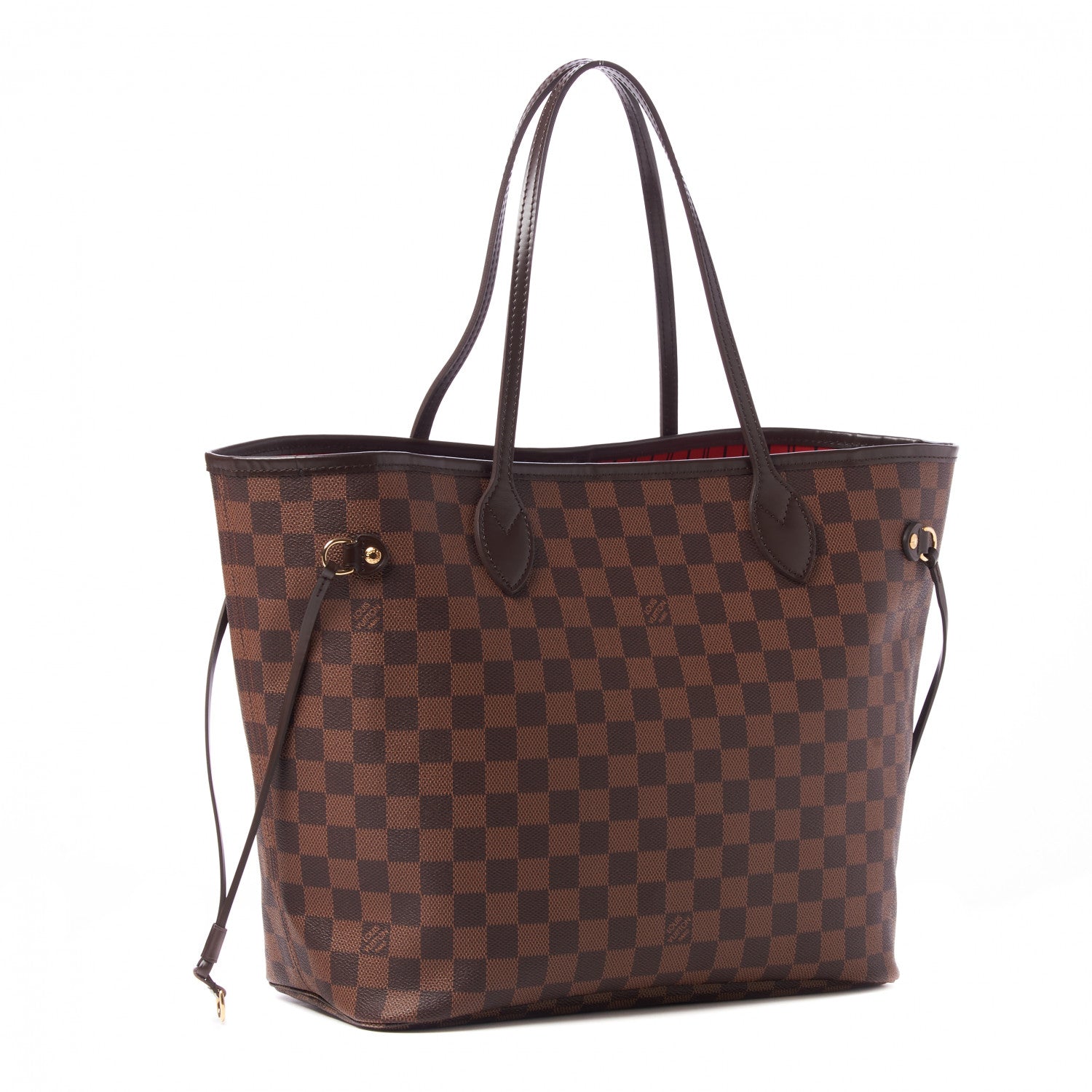 Louis Vuitton Damier Ebene Neverfull MM 3 of 9