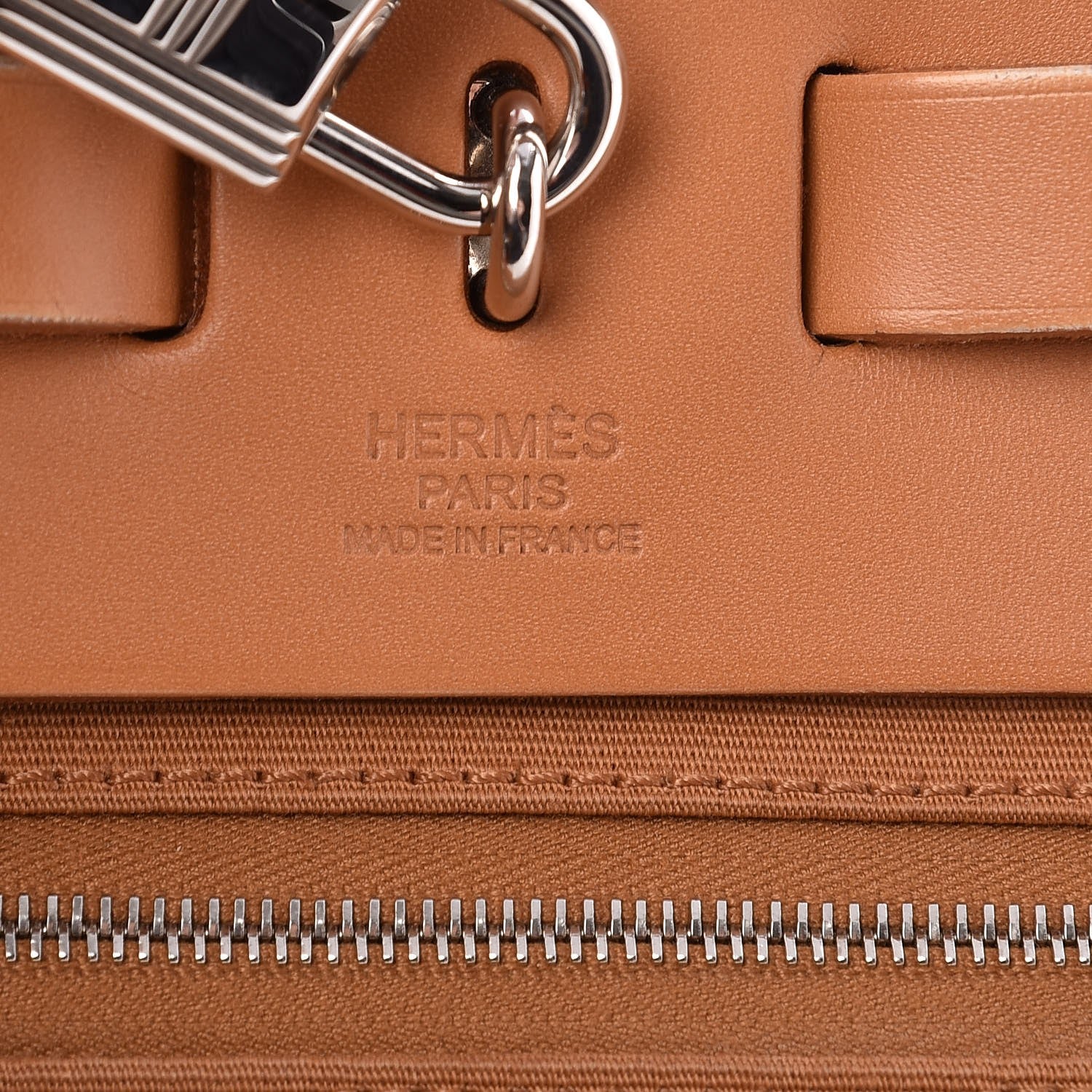 Hermes Toile Vache Hunter Herbag Zip 31 PM Natural 8 of 13