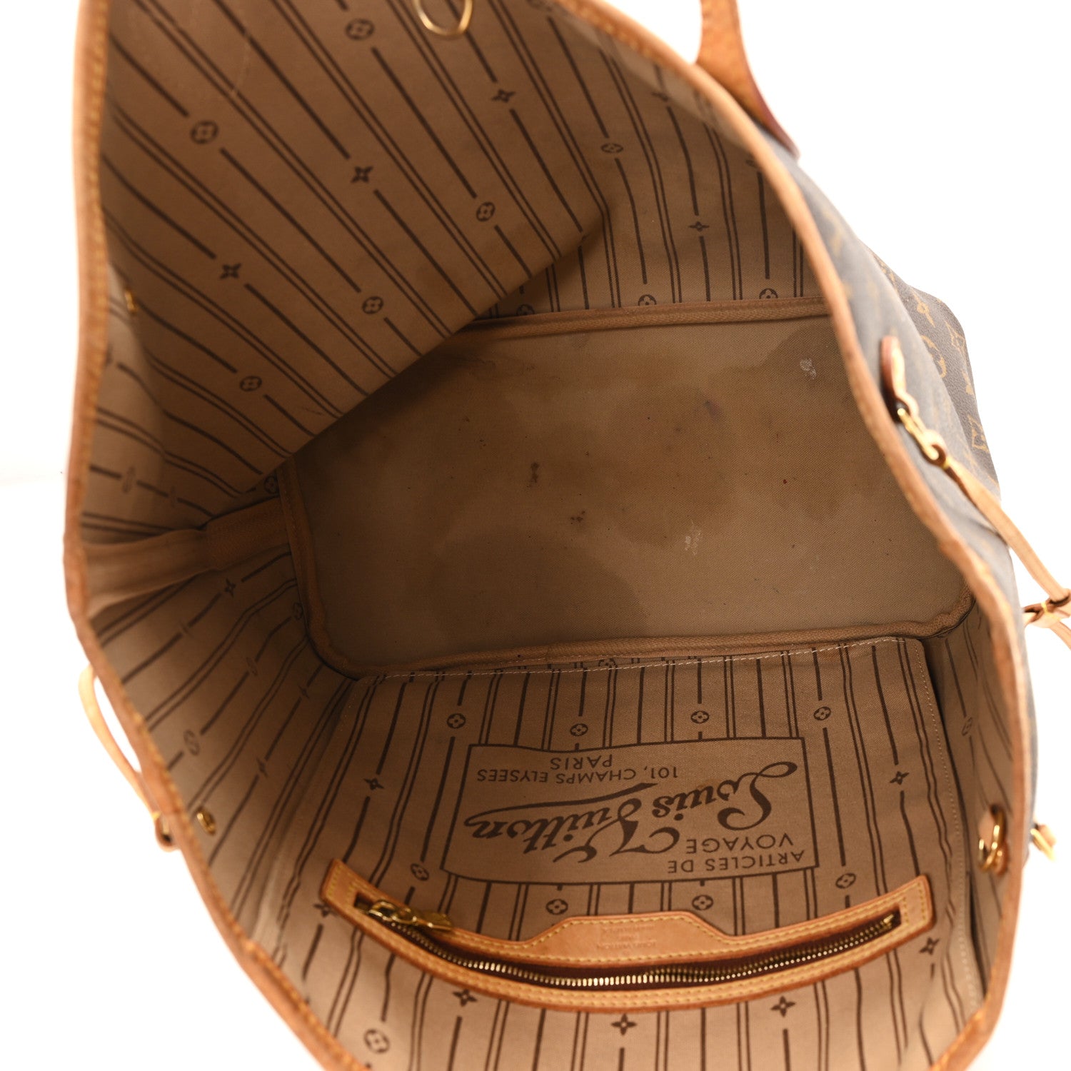 Louis Vuitton Monogram Neverfull MM 4 of 10