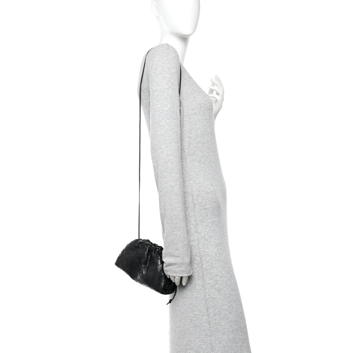 Nappa Intrecciato The Mini Pouch Black