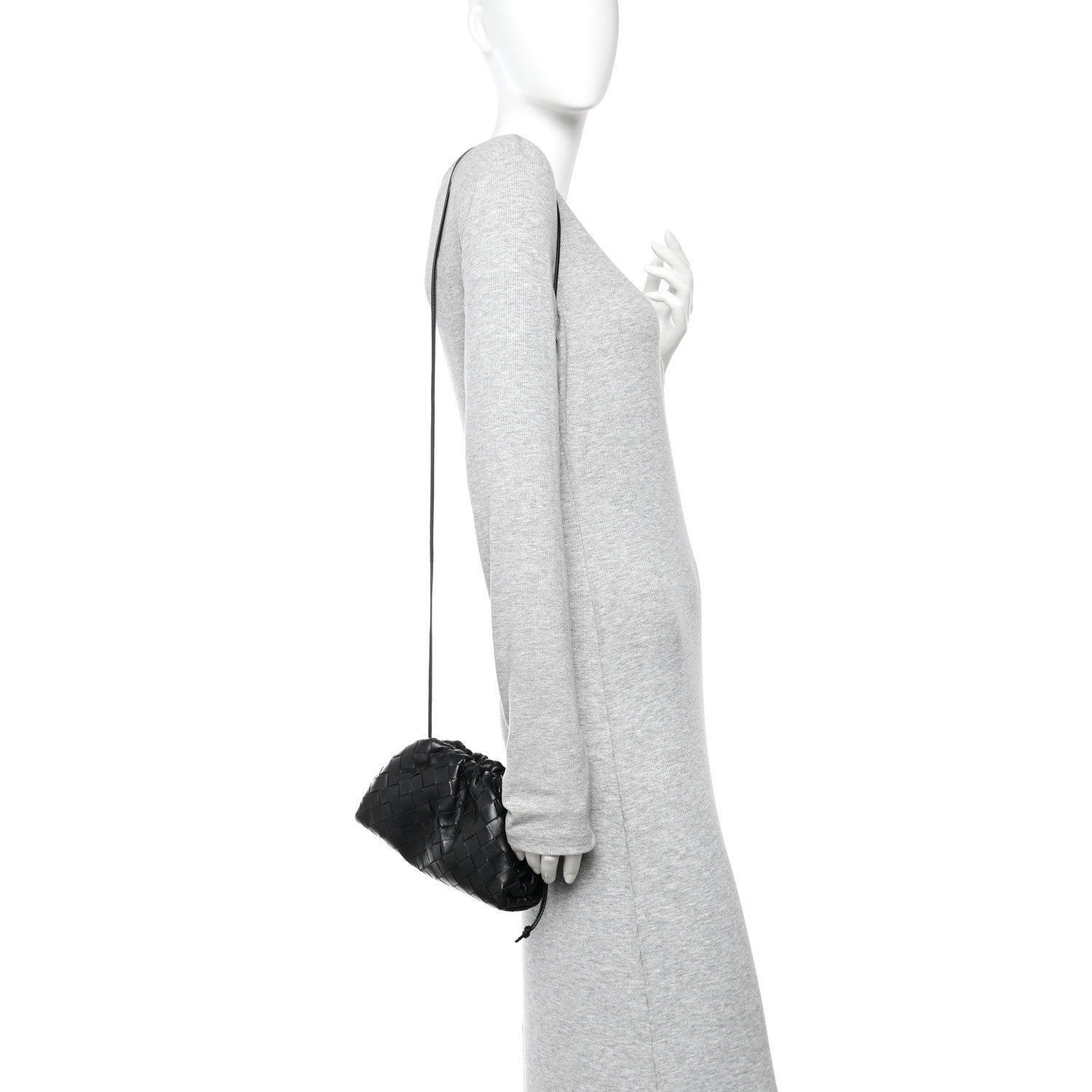 Bottega Veneta Nappa Intrecciato The Mini Pouch Black 2 of 9