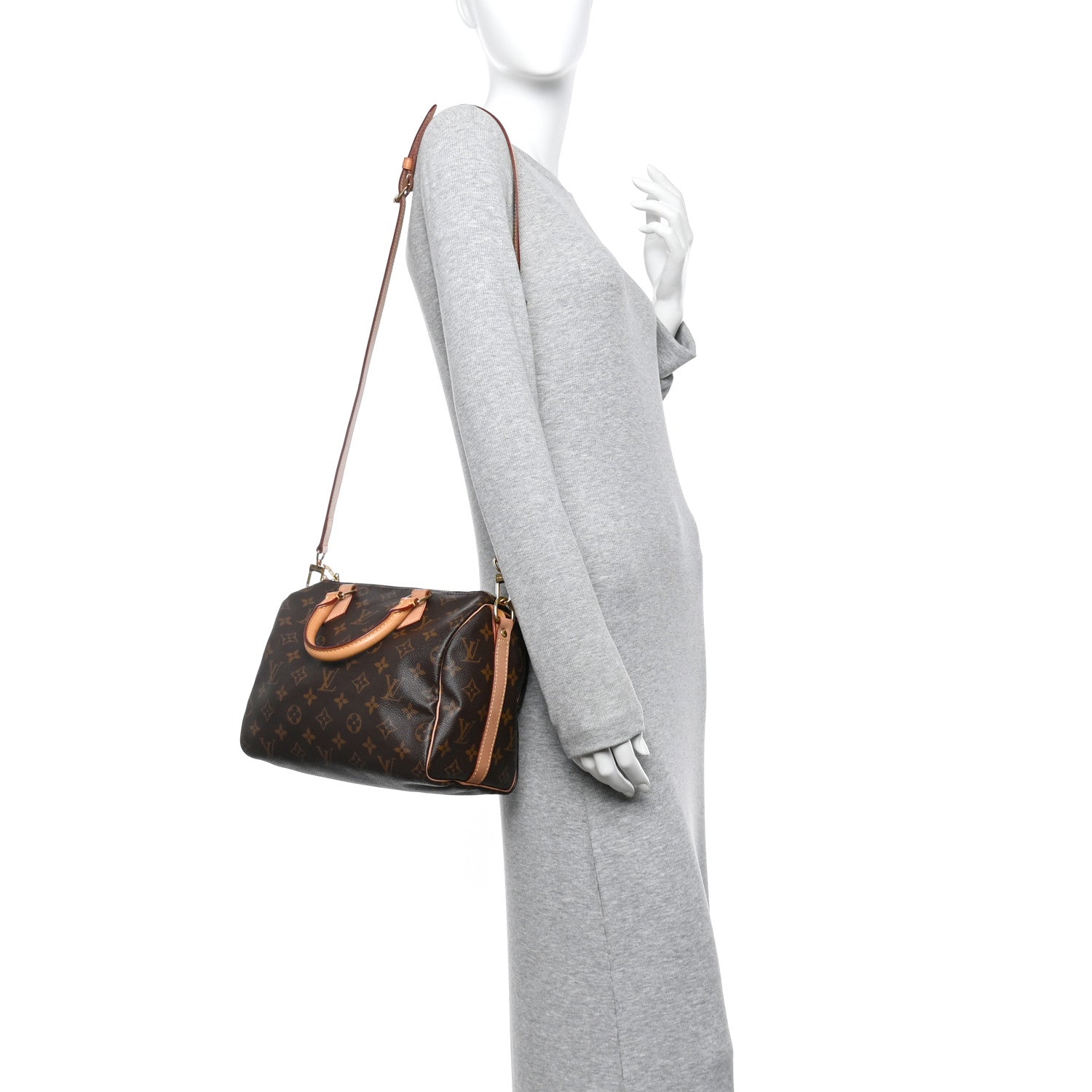 Louis Vuitton Monogram Speedy Bandouliere 25 2 of 16