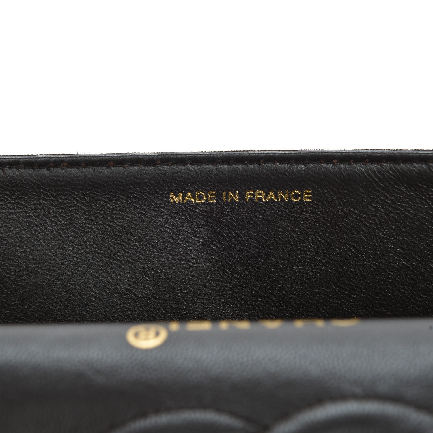 Chanel Suede Quilted Medium Double Flap Bag Brown 7 of 8