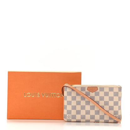 Louis Vuitton Damier Azur Double Zip Pochette 12 of 12