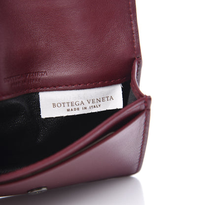 Bottega Veneta Nappa Intrecciato Card Holder Gigolo Red 9 of 11