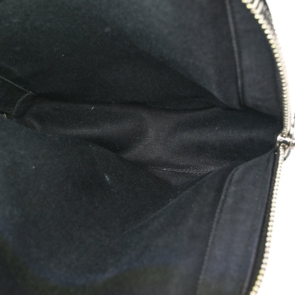 Gucci GG Supreme Monogram Web Belt Bag Black Grey 4 of 11