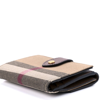 Burberry House Check Luna French Wallet Brown 11 of 11