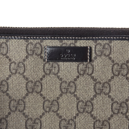 Gucci GG Plus Monogram Joy Zip Around Organizer Wallet Beige Ebony Dark Brown 5 of 5