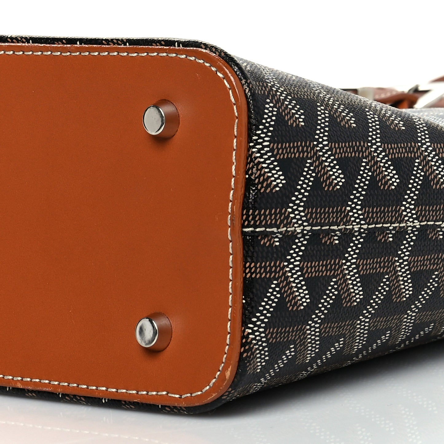 Goyardine Sac Marie Galante MM Black Gold