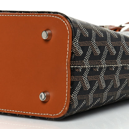 Goyard Goyardine Sac Marie Galante MM Black Gold 10 of 12