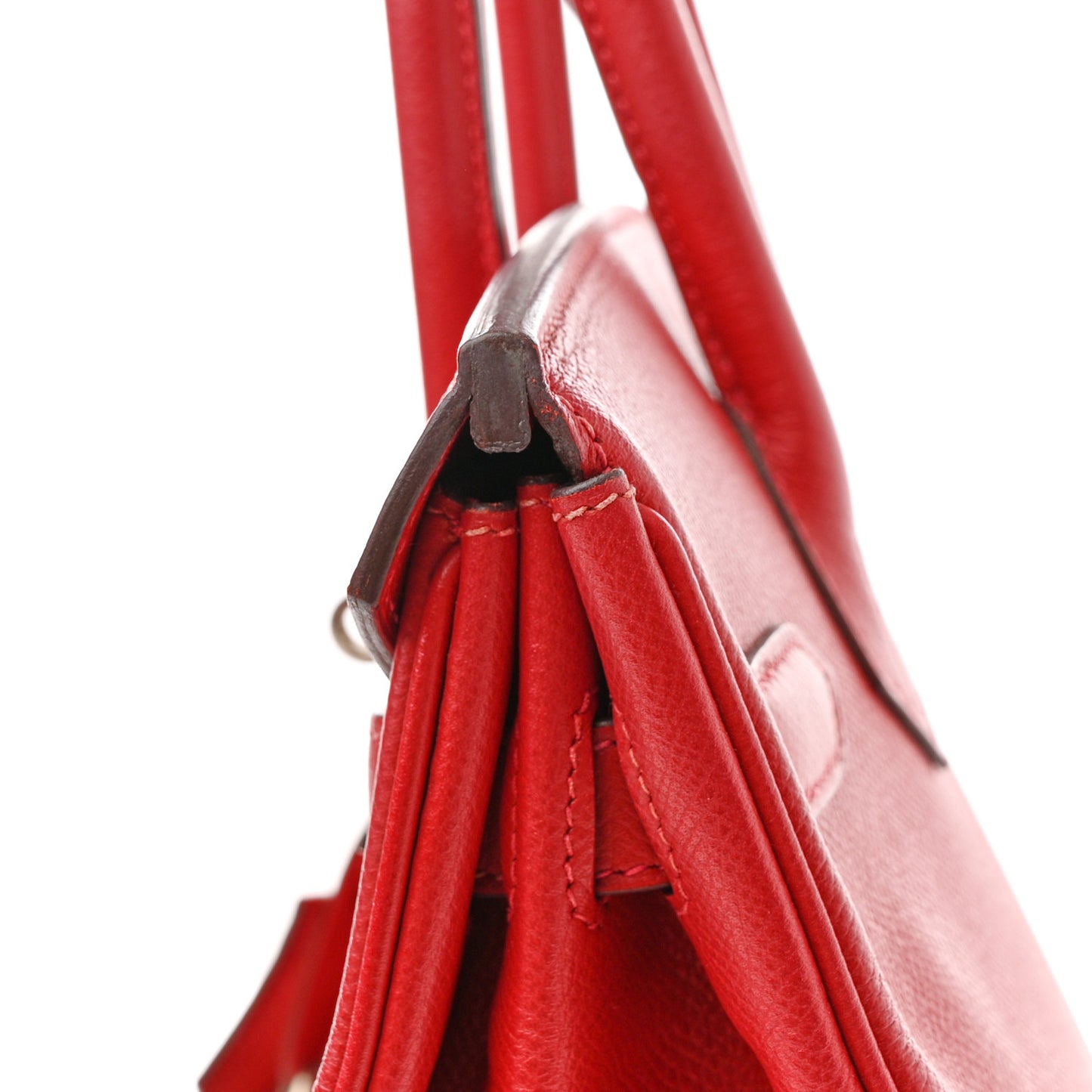 Epsom Birkin 30 Rouge Casaque