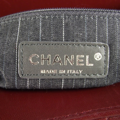 Chanel Lambskin Large In and Out Tote Red 9 of 12