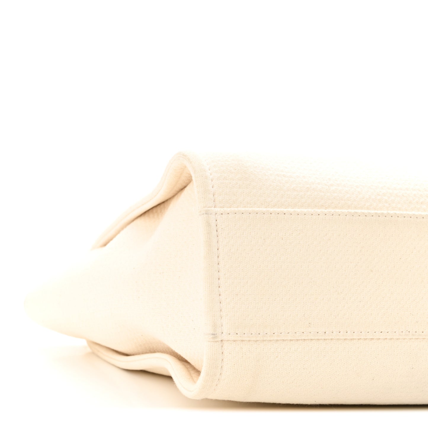 Mixed Fibers Medium Deauville Tote White