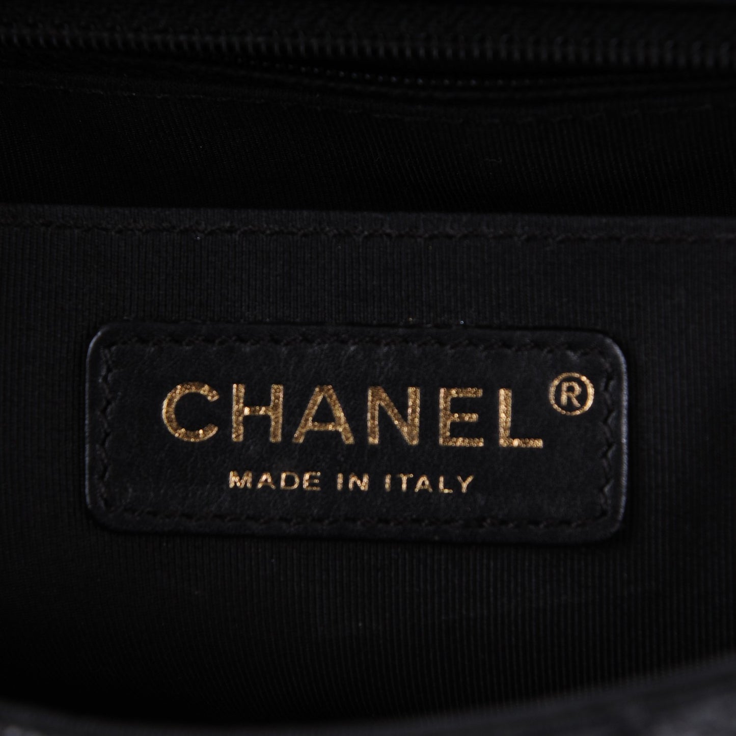 Lambskin Quilted Medium Single Flap Black
