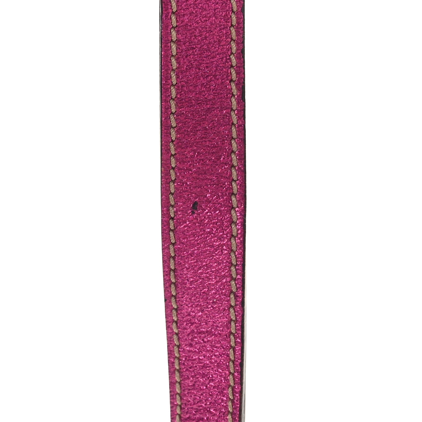 Metallic Calfskin Monogram Jolicoeur Charms Messenger Dark Pink