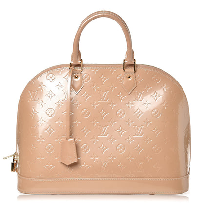 Louis Vuitton Vernis Alma MM Rose Florentin 1 of 7