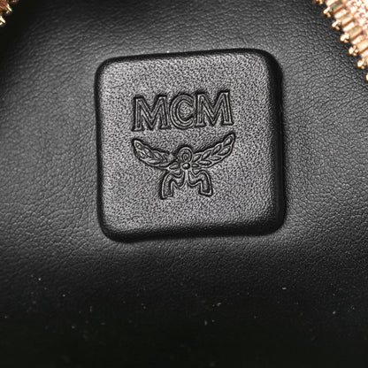 MCM Visetos Small Side Stud Stark Backpack Beige 6 of 9