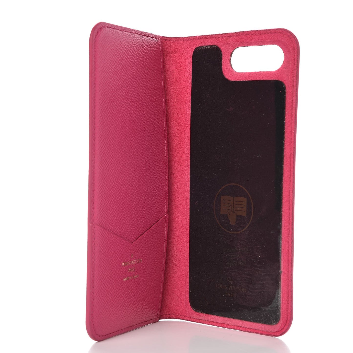 Monogram iPhone 7/8 Plus Folio Case Pink