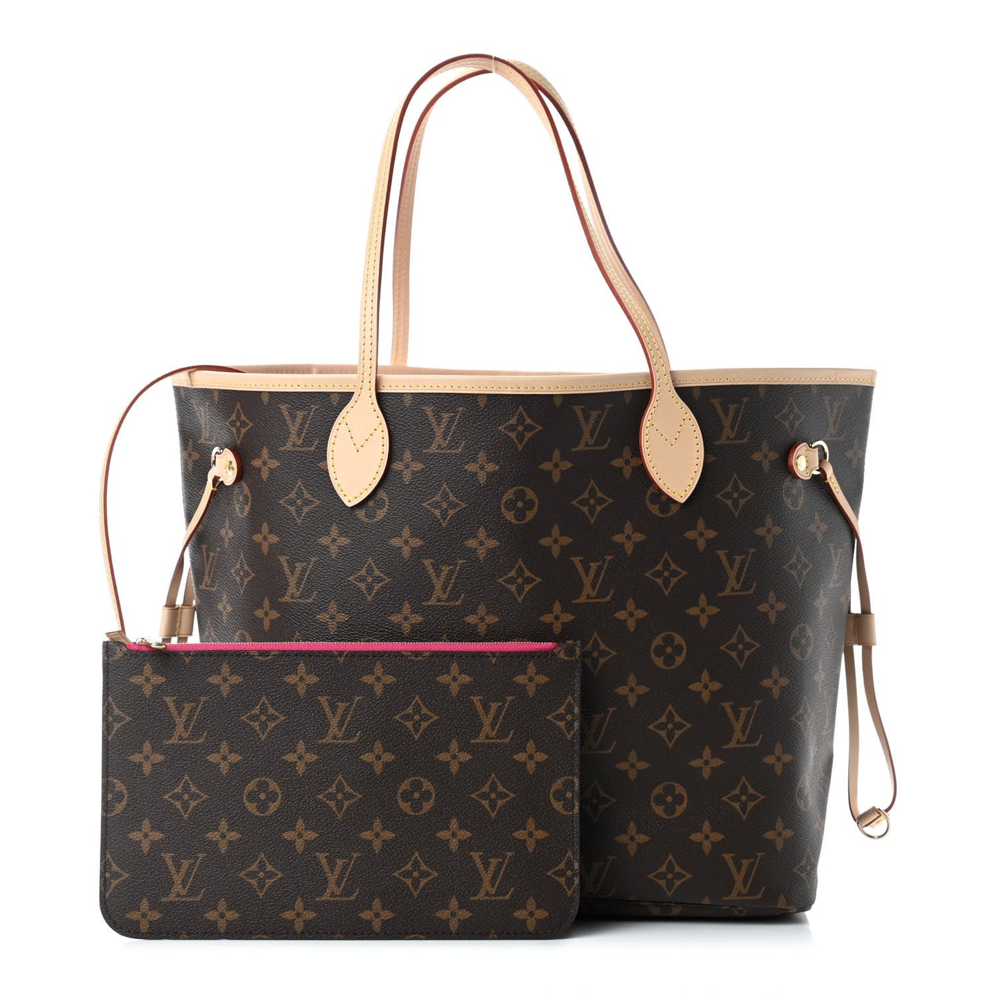 Monogram Neo Neverfull MM Pivoine