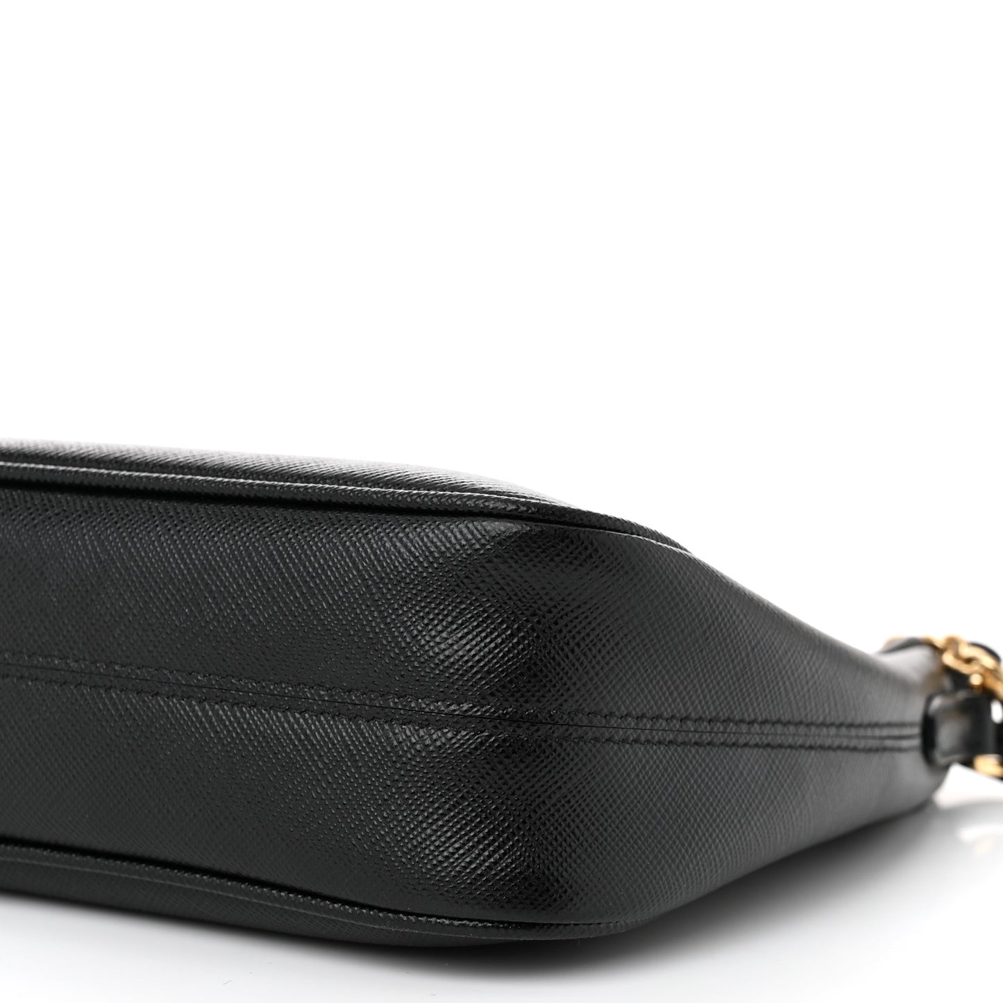 Saffiano Lux Re-Edition 2005 Shoulder Bag Black