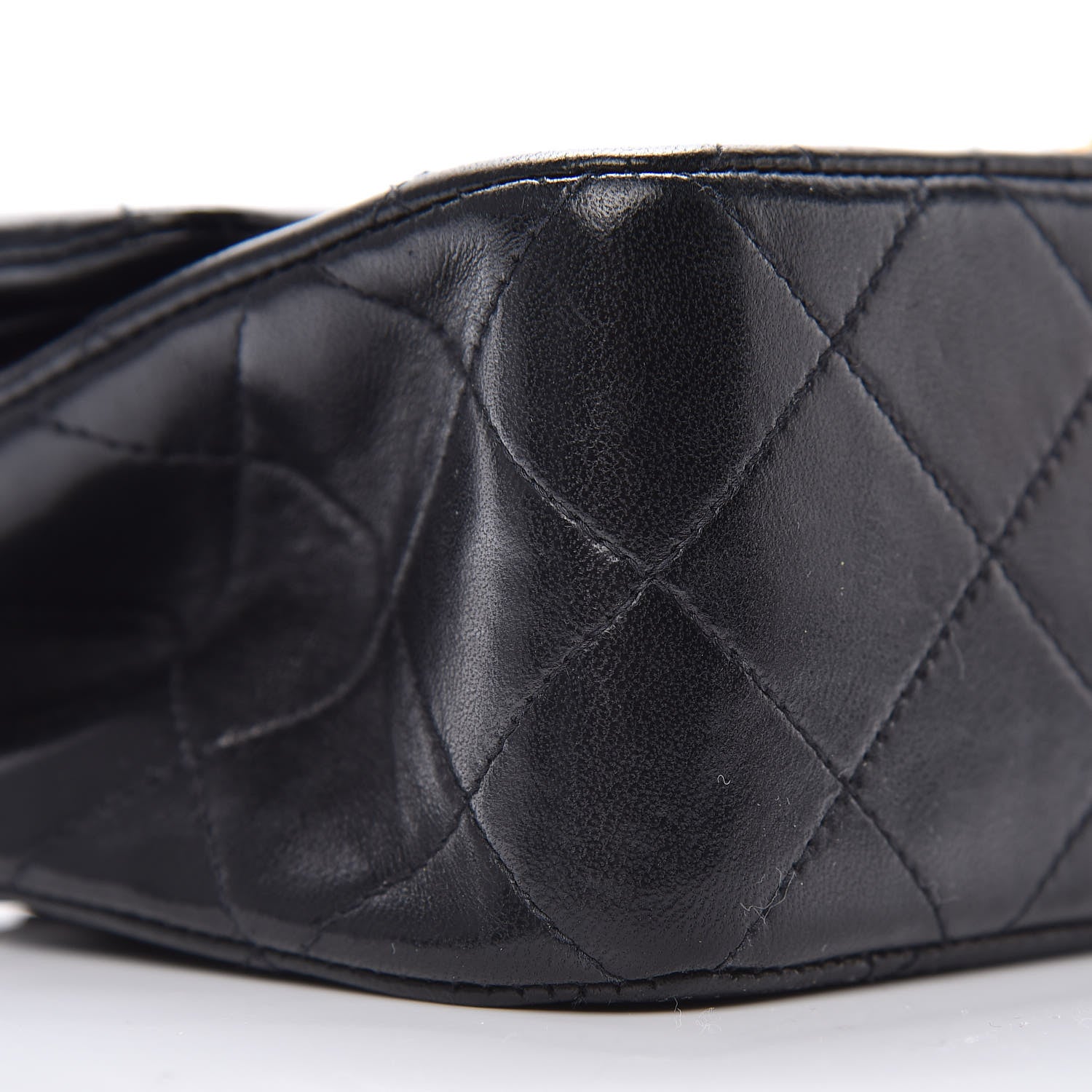 Chanel Lambskin Quilted Small Double Flap Black 8 of 12