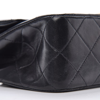 Chanel Lambskin Quilted Small Double Flap Black 8 of 12