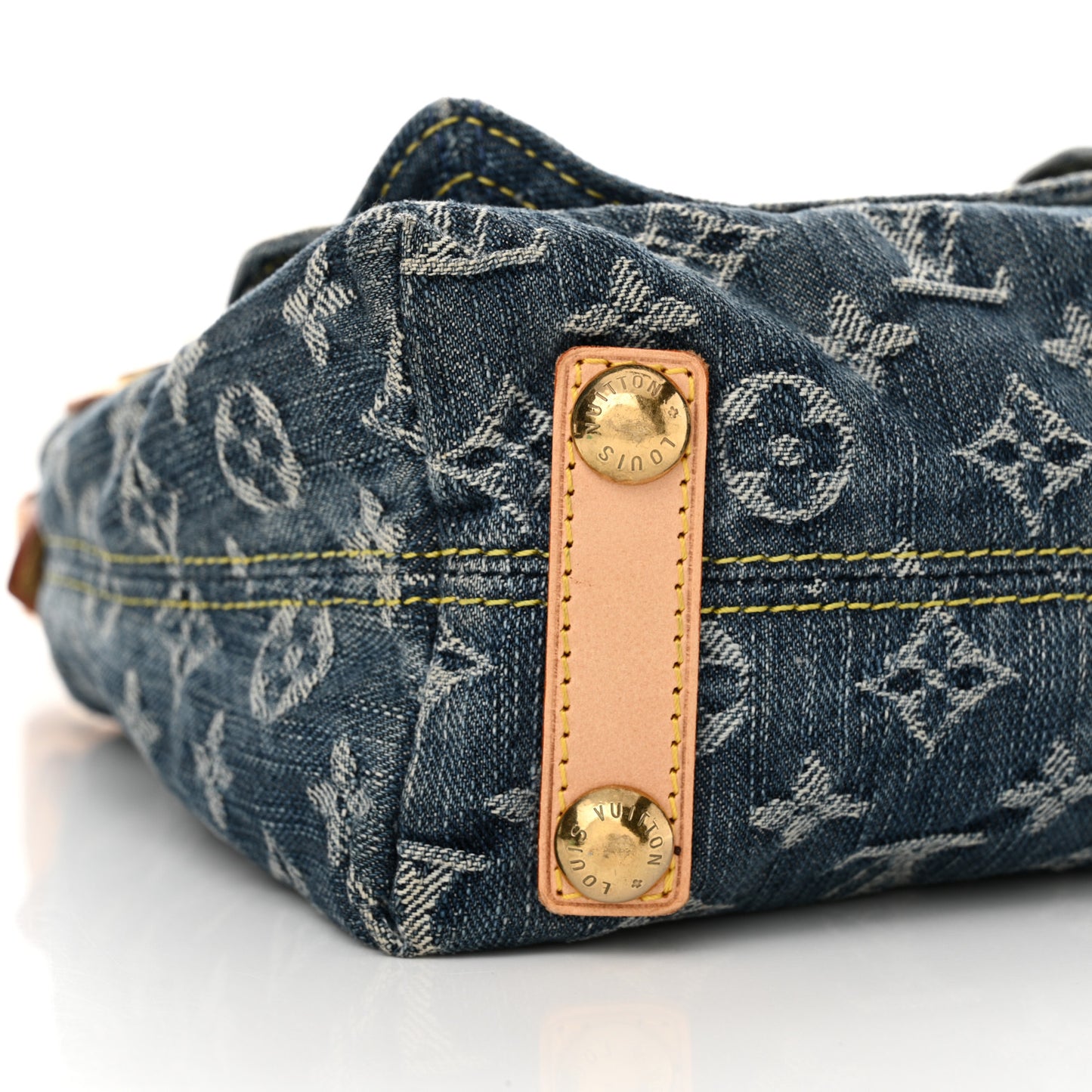 Monogram Denim Baggy PM Blue