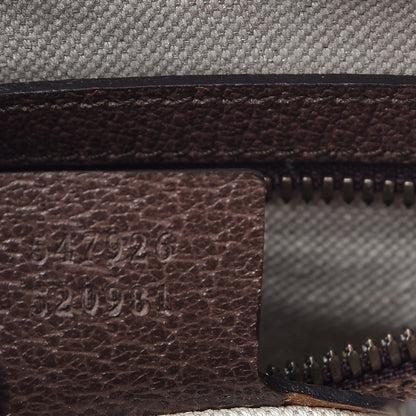 Gucci GG Supreme Monogram Web Small Ophidia Messenger Bag Brown 8 of 12