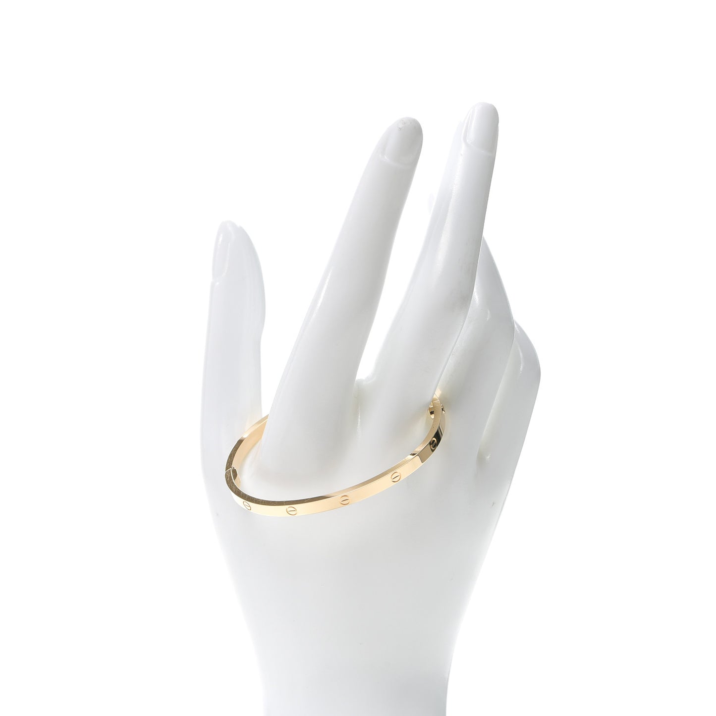 18K Yellow Gold Small LOVE Bracelet 16