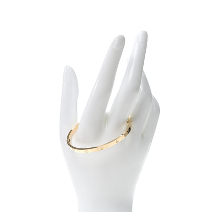Cartier 18K Yellow Gold Small LOVE Bracelet 16 2 of 7